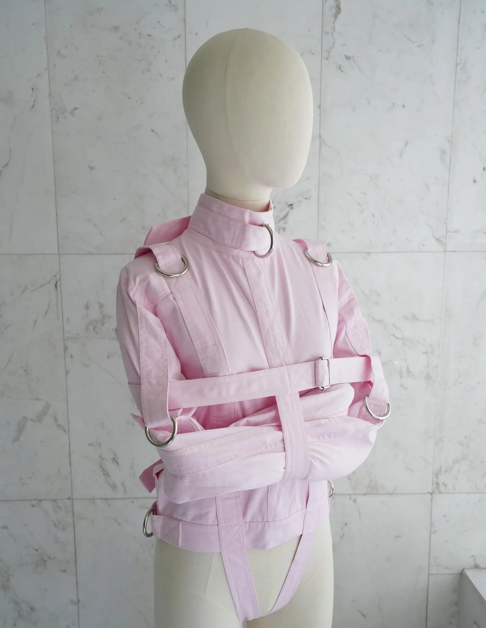 Baby Pink ABDL Straight Jacket Baby-Pink-ABDL-Straight-Jacket