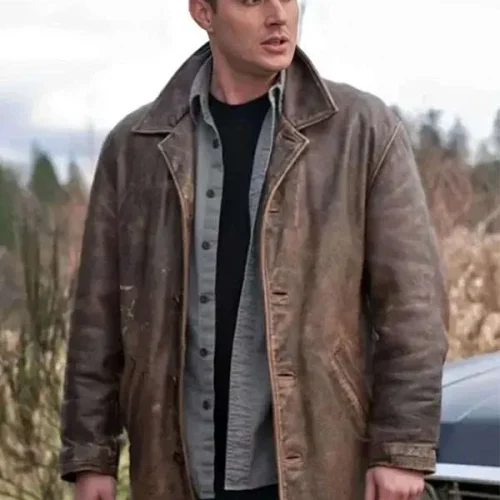 Supernatural-Dean-Winchester-Brown-Leather-Jacket