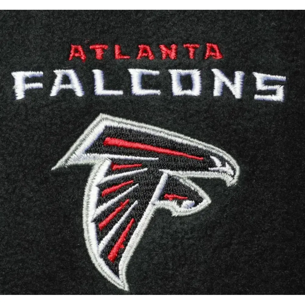 atlanta falcons black houston fleece vest 3 atlanta falcons black houston fleece vest
