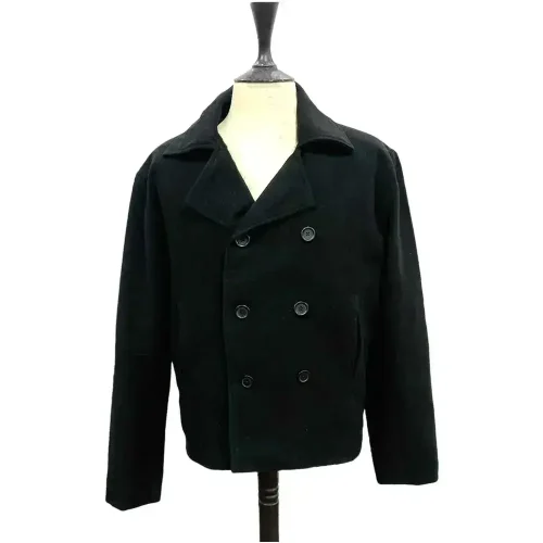 black-naval-pea-coat