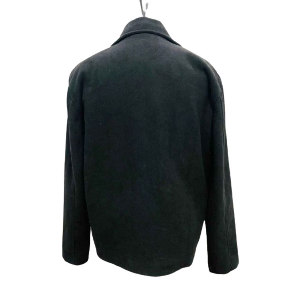 black naval pea coat001 black naval pea coat