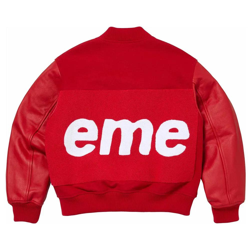 chenille supreme varsity jacket 2 chenille supreme varsity jacket