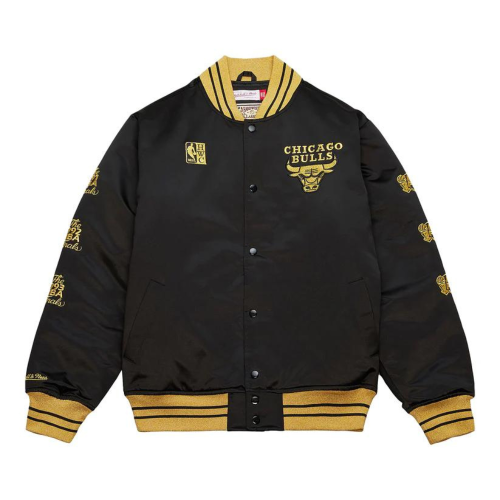 chicago bulls mitchell & ness mvp satin jacket