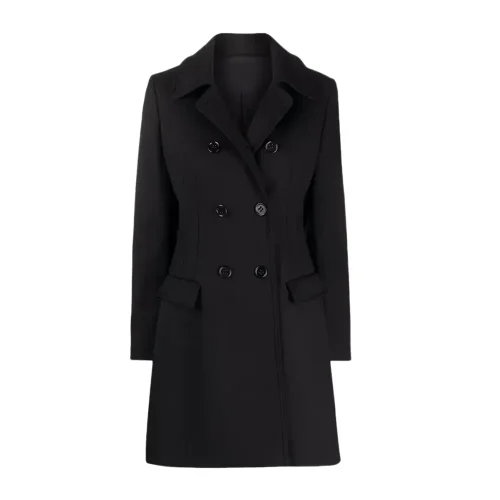double breasted women’s peacoat