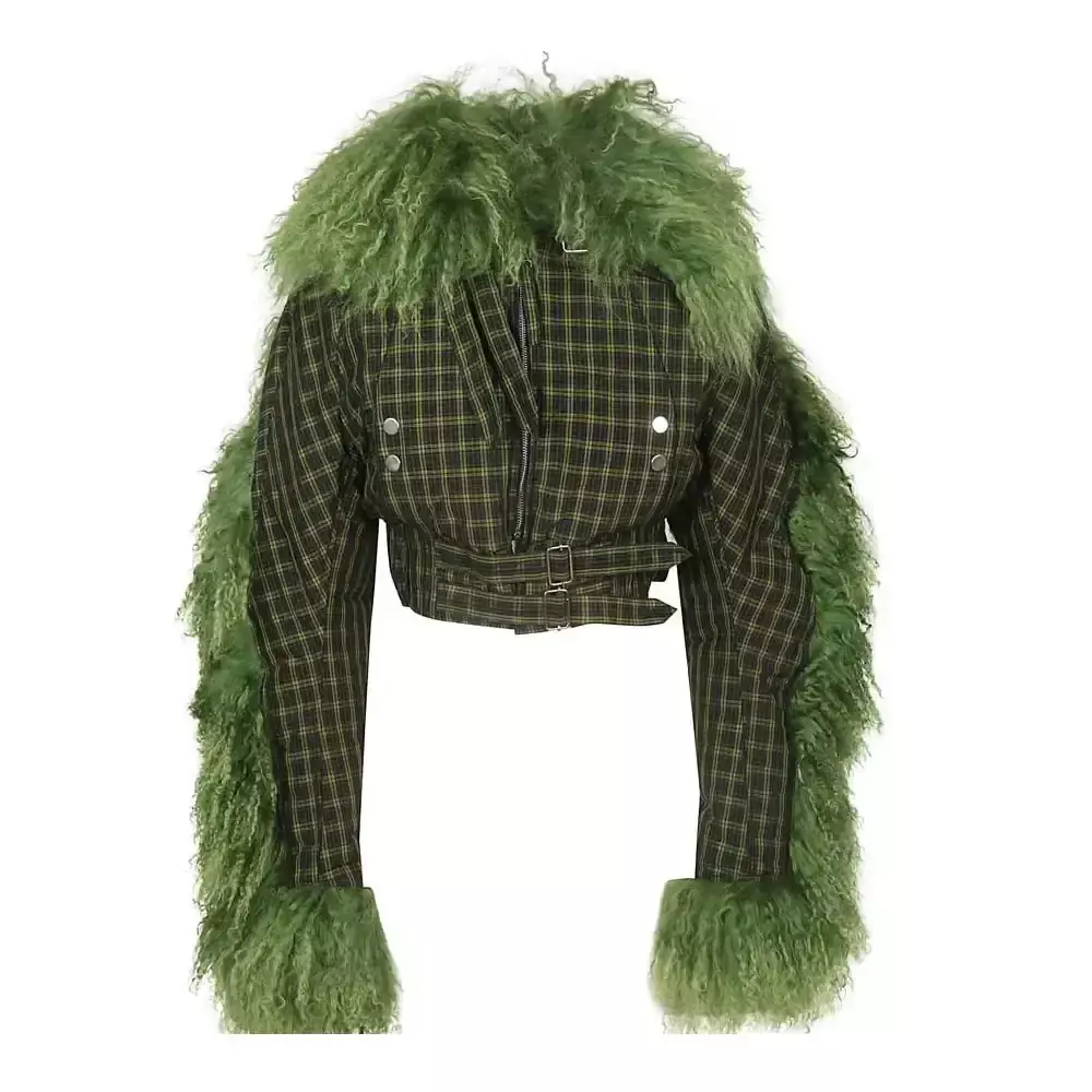 killing eve villanelle green fur jacket 1 killing eve villanelle green fur jacket