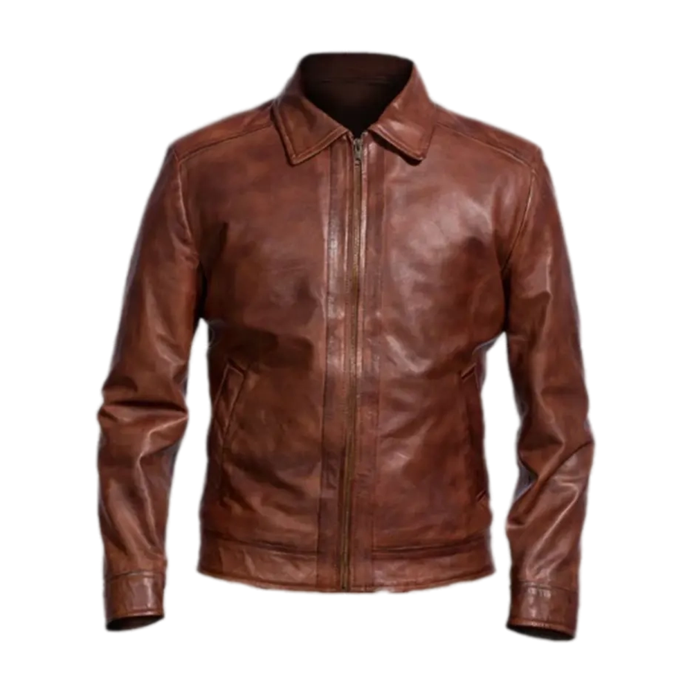 mens inferno brown leather biker jacket 123 1 men's inferno brown leather biker jacket