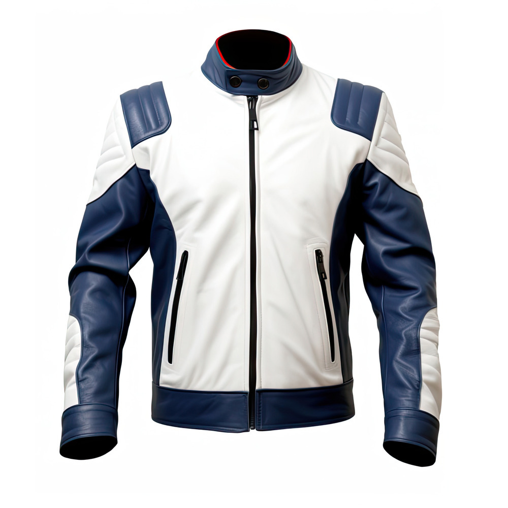 mens sheepskin leather biker jacket 1 men’s sheepskin leather biker jacket