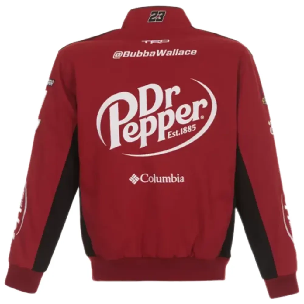 red cotton dr pepper racing jacket 123 1 red cotton dr. pepper racing jacket