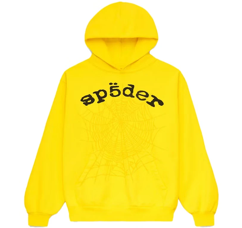 sp5der legacy hoodie yellow Sp5der Legacy Yellow Hoodie