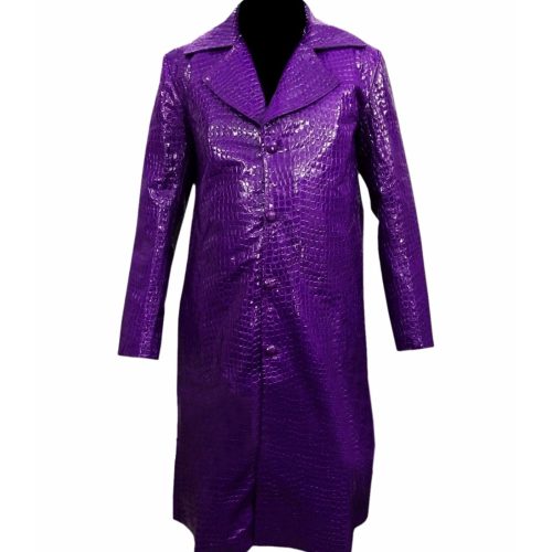 Suicide Squad Joker Purple Coat