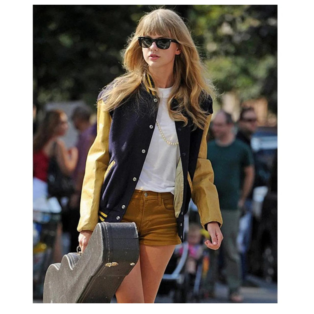 taylor swift blue and gold varsity jacket 3 taylor swift blue and gold varsity jacket