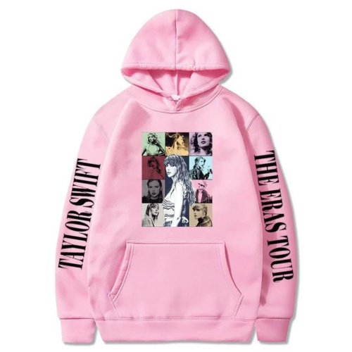 taylor swift eras tour 2023 pink hoodie