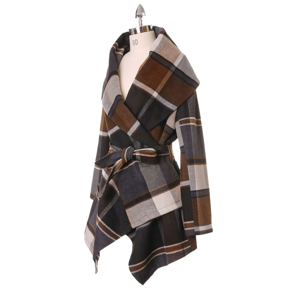 womens wool brown pea coat Women’s Wool Brown Pea Coat